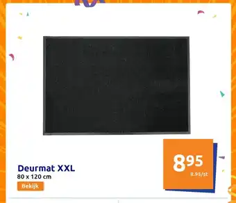 Action Deurmat XXL 80 x 120 cm aanbieding