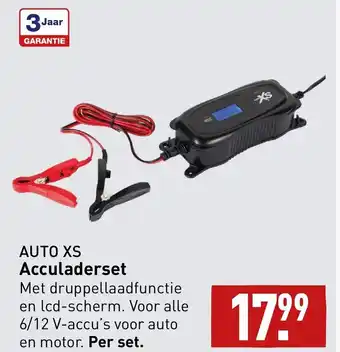 ALDI Auto XS Acculaderset aanbieding