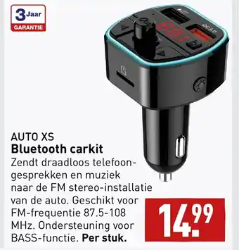 ALDI Auto XS Bluetooth carkit aanbieding