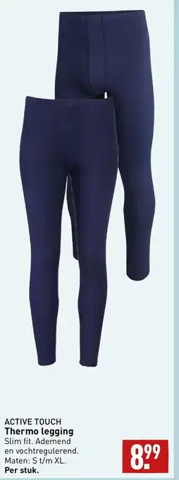 ALDI Active Touch Thermo legging S t/m XL aanbieding