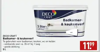 ALDI Deco Craft Badkamer-& keukenverf aanbieding