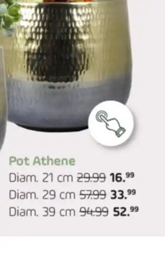 Coppelmans Pot athene diam 21 cm aanbieding