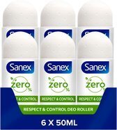 Bol.com Sanex zero% respect & control deodorant roller ... aanbieding