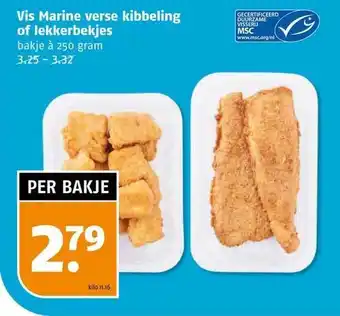 Poiesz Vis marine verse kibbeling of lekkerbekjes aanbieding