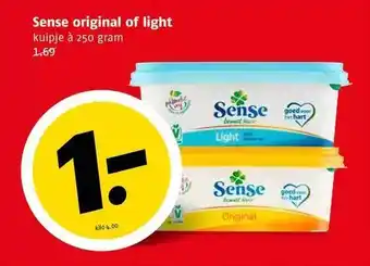 Poiesz Sense original of light aanbieding