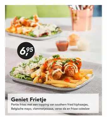 AnyTyme Geniet frietje aanbieding