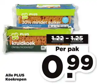 PLUS PLUS Koekrepen aanbieding