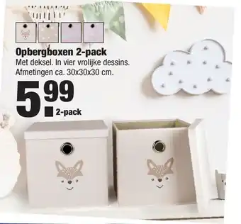 ALDI Opbergboxen aanbieding