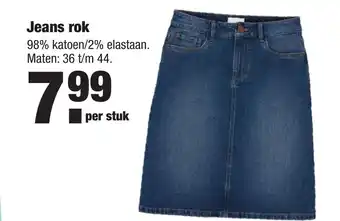 ALDI Jeans rok 36 t/m 44 aanbieding