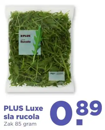 PLUS PLUS Luxe Sla rucola 85g aanbieding