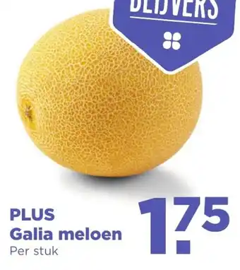 PLUS PLUS Galia meloen aanbieding