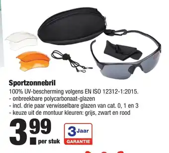 ALDI Sportzonnebril aanbieding