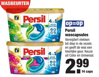 ALDI Persil wascapsules aanbieding