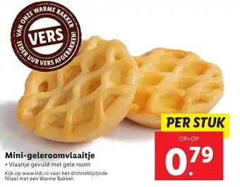 Lidl Mini-geleroomvlaaitje aanbieding