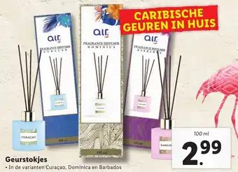 Lidl Geurstokjes 100ml aanbieding