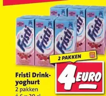 Nettorama Fristi drinkyoghurt aanbieding