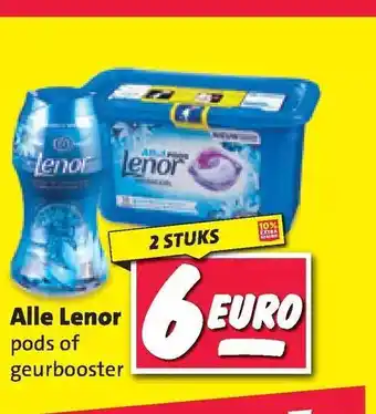 Nettorama Alle lenor pods of geurbooster aanbieding