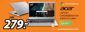 Expert Acer Laptop | chromebook 514 (Cb514-1h-c8pa) aanbieding