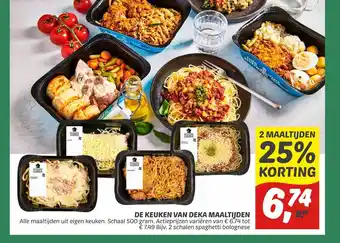 Dekamarkt De Keuken Van Deka Maaltijden aanbieding