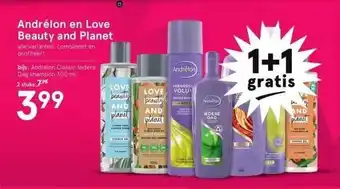 Etos Andrélon en love beauty and planet aanbieding