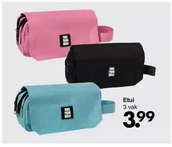 Wibra Etui aanbieding