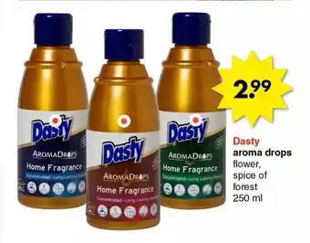 Wibra Dasty aroma drops aanbieding