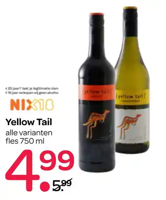 Spar Yellow Tail aanbieding