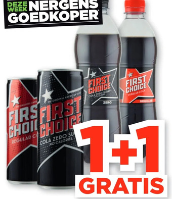 PLUS First choice cola aanbieding