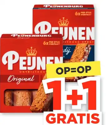 PLUS Peijnenburg koekrepen aanbieding