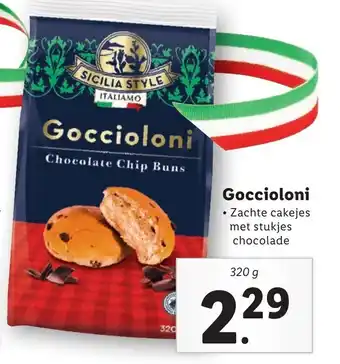 Lidl Goccioloni 320g aanbieding