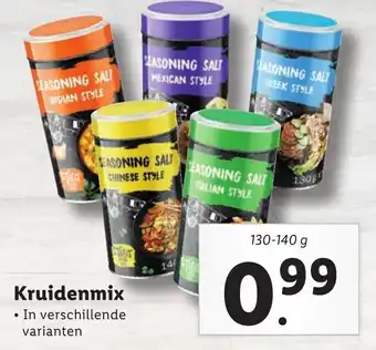 Lidl Kruidenmix 130-140g aanbieding