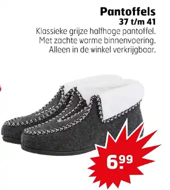 Trekpleister Pantoffels 37 t/m 41 aanbieding