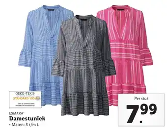 Lidl Damestuniek aanbieding