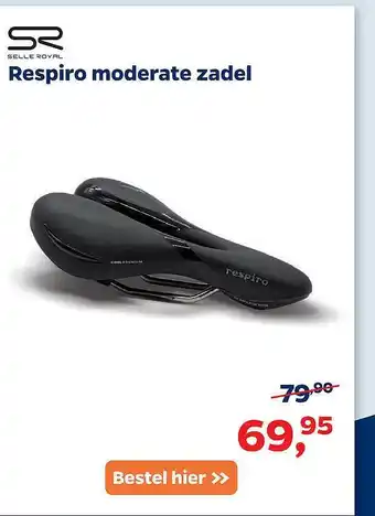 Bike Totaal Selle royal respiro moderate zadel aanbieding