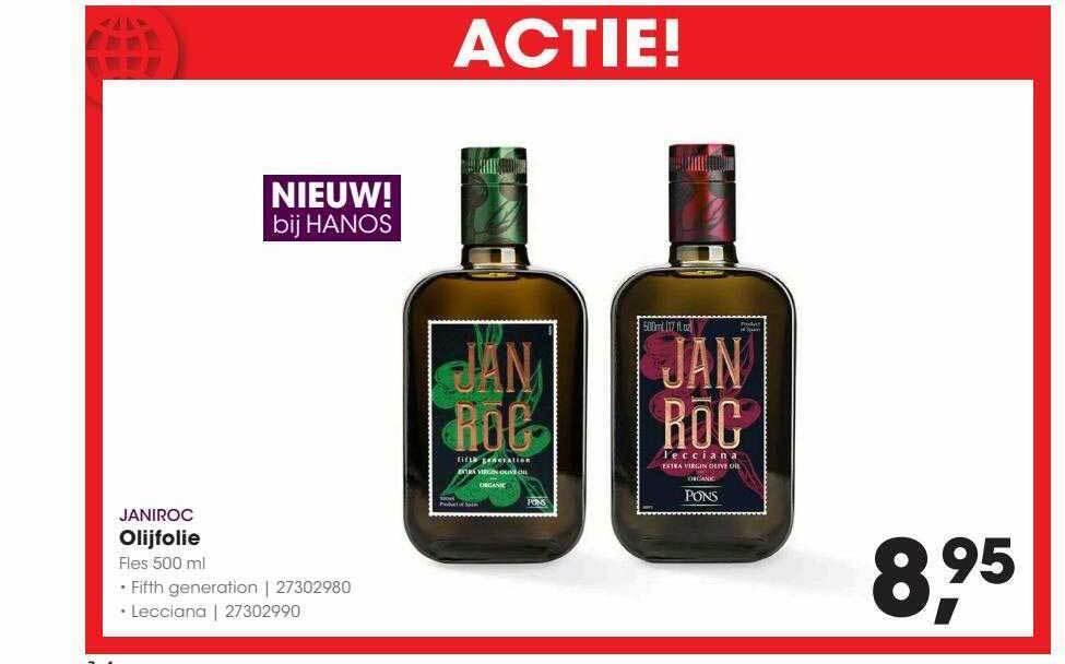 Janiroc olijfolie aanbieding bij HANOS