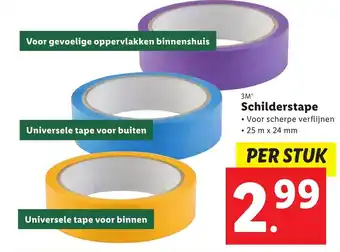 Lidl Schilderstape aanbieding