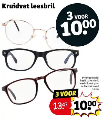 Kruidvat leesbril aanbieding