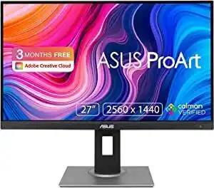 Amazon Asus proart pa278qv professionele monitor (voor... aanbieding