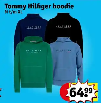 Kruidvat Tommy Hilfiger hoodie M t/m XL aanbieding