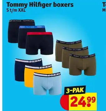 Kruidvat Tommy Hilfiger boxers S t/m XXL aanbieding