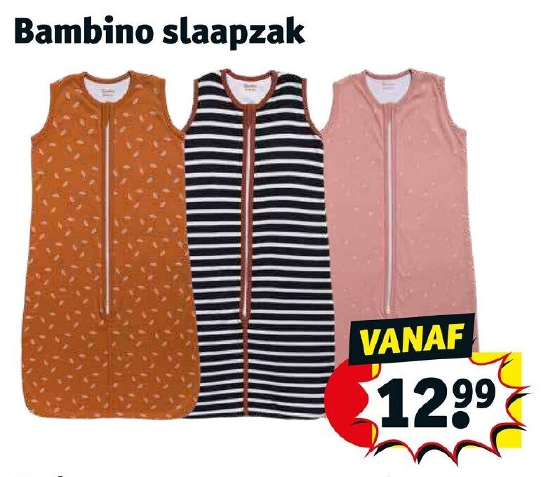 Bambino slaapzak aanbieding bij Kruidvat