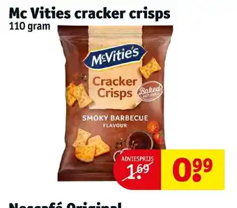 Kruidvat Mc Vities cracker crisps 110 gram aanbieding