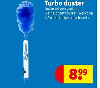 Kruidvat Turbo duster aanbieding