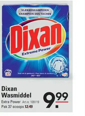 Sligro Dixan wasmiddel aanbieding