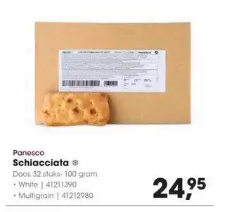 HANOS Panesco schiacciata aanbieding