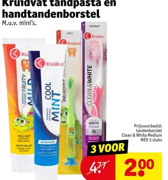 Kruidvat Kruidvat tandpasta en handtandenborstel m.u.v. mini's. soft kruidvat medium kruidvat kruidvat leesbri aanbieding