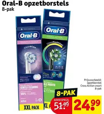 Kruidvat Oral-b opzetborstels aanbieding