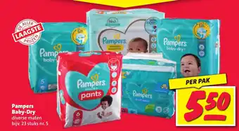 Nettorama Pampers Baby-Dry aanbieding