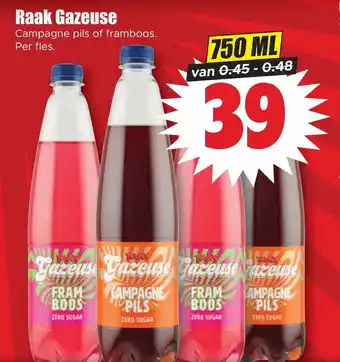 Dirk Raak Gazeuse 750 ml aanbieding