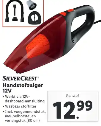 Lidl Silvercrestⓡ handstofzuiger 12v aanbieding